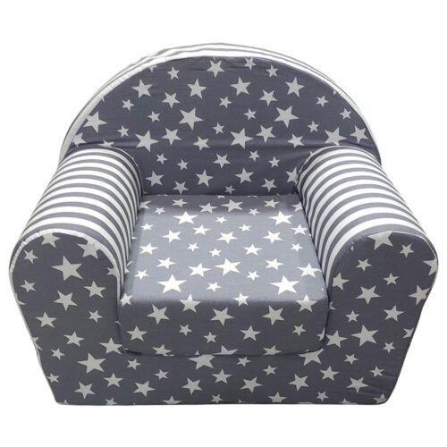 Fotelja za decu Soft Silver line