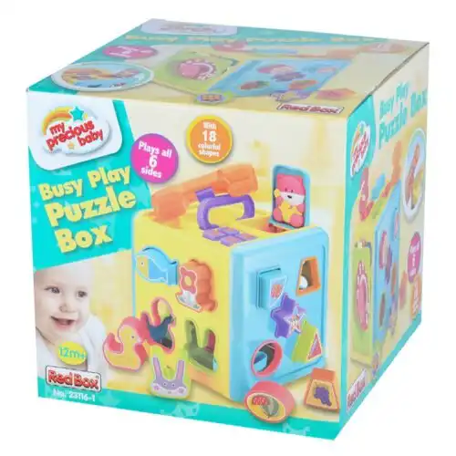 igracka za bebe kocka red box