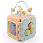 Edukativna kocka Dolu tirkiz