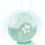 Nocna lampa i projektor Infantino zeleni