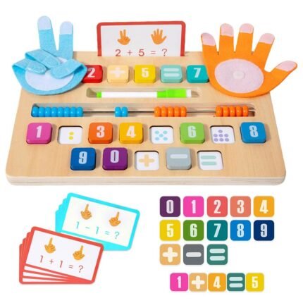 Drvena igracka Super matematika