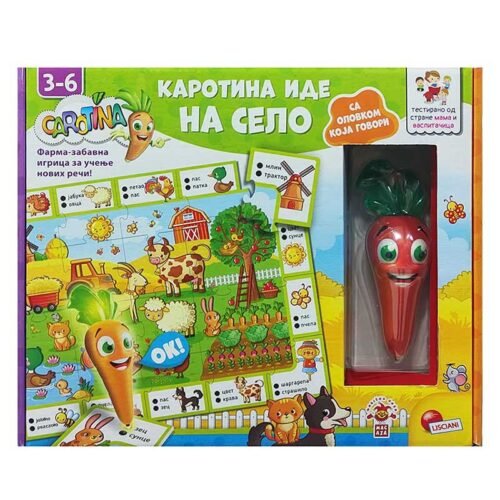 Edukativna igra Karotina ide na selo