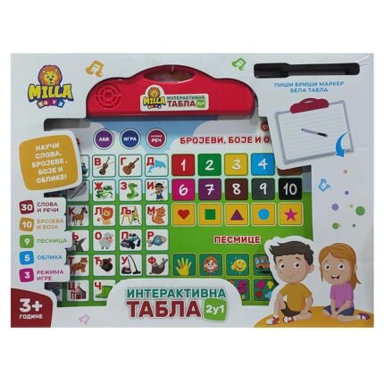 Edukativna tabla 2u1 Milla