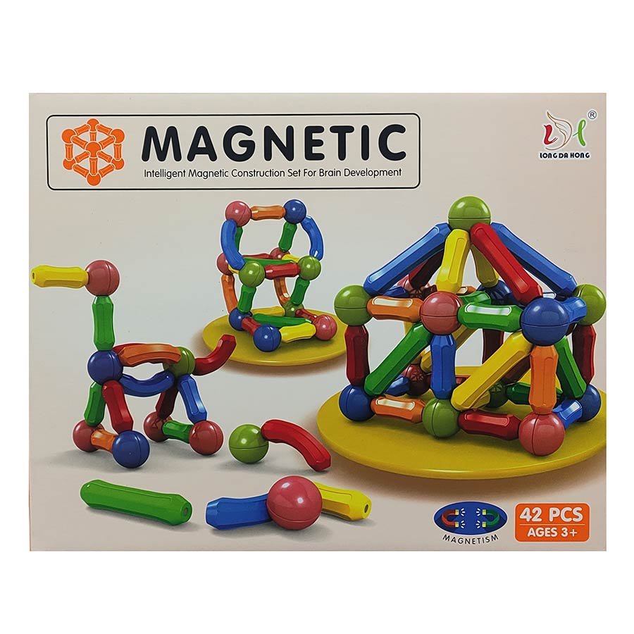 Magnetna slagalica Bar blocks 42