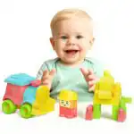 Gumene kocke za bebe Dede train