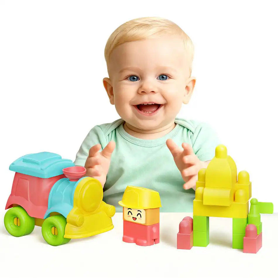 Gumene-kocke-Dede-train Gumene kocke za bebe Dede train