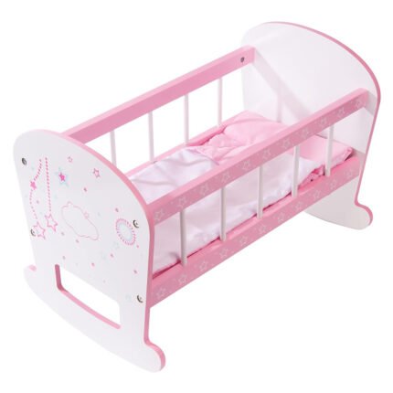 Drvena kolevka za lutke Woodstar