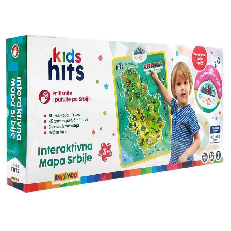 Interaktivna mapa Srbije hits