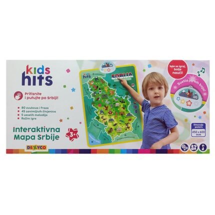 Interaktivna mapa Srbije hits